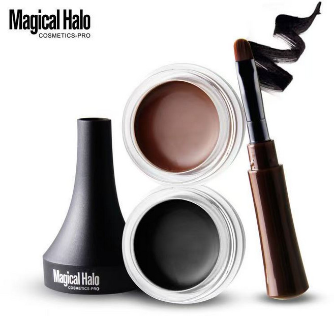 젤아이라이너 아이라이너로 번짐 ZERO, 02브라운, 1개