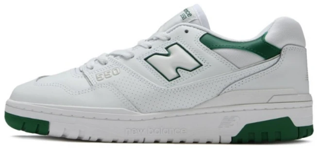 뉴발란스 550 화이트 블랙 BB550 남녀 공용, 255, BB550SWB - 쿠팡