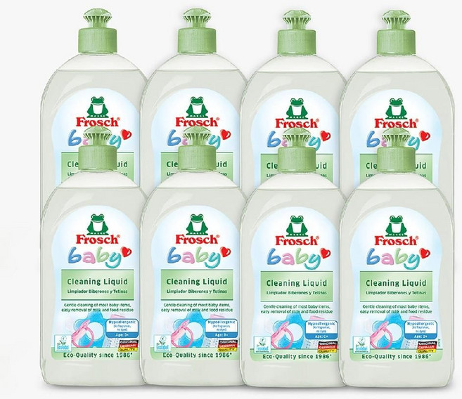 [프로쉬] 친환경 주방세제 5종, 500ml, 프로쉬 베이비 주방세제 500ml x 8