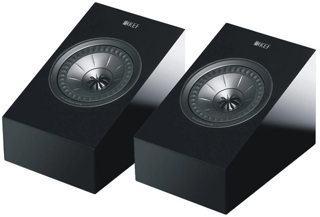 KEF R8a Dolby Atmos 環繞揚聲器 Uni-Q 同軸共點單元 一對 公司貨, 拋光黑