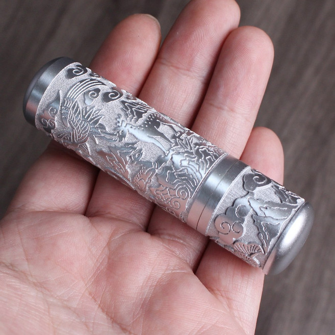 베스트스탬프 벽조목 BS실버 개인인감도장 법인도장, 1개, 십장생