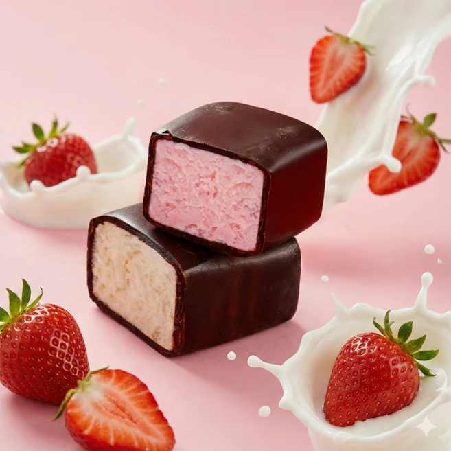 [상큼딸기맛] 꾸덕함에 반할 시간 초격차 그릭요거트바 꾸요바, 50g, 10개 - 쿠팡