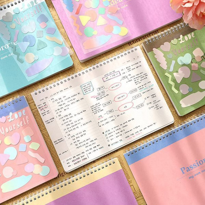 B5 와이드 트윈링 마이노트 (코넬+모눈) : 코넬식+T형 필기의 효율적인 내지로 노트필기를 편리하게!, 1. Idea