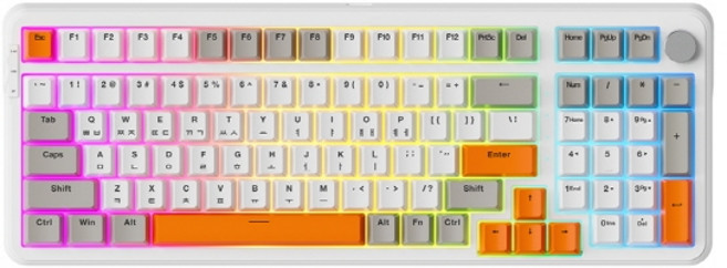 포팩트 ACT99 유무선 기계식 (저소음 라임축), 혼합색상, 저소음라임축V3