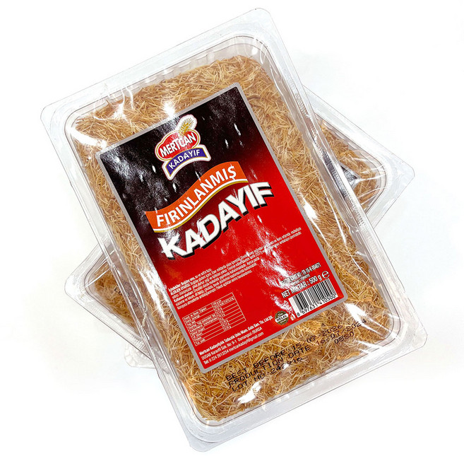 메르칸 구운 카다이프 두바이 초콜릿 재료 국내 택배 발송, 1개, 500g