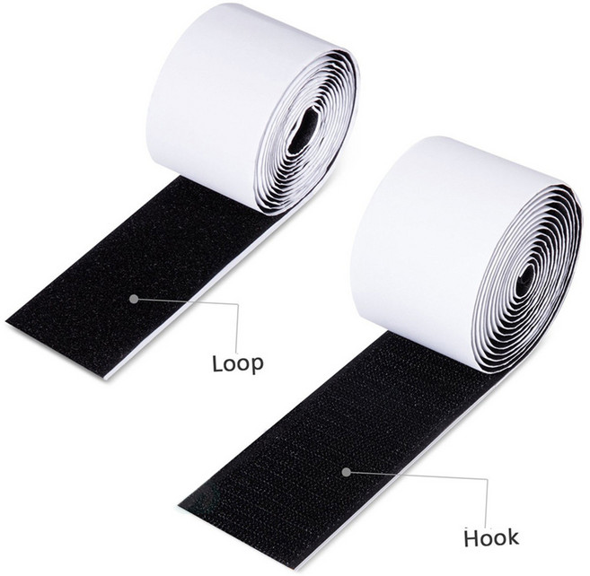5CM*2M 일렉트릭 기타 이펙터 페달 부착 블록 벨크로 스티커 스웨이드+구면, WHITE, 1개
