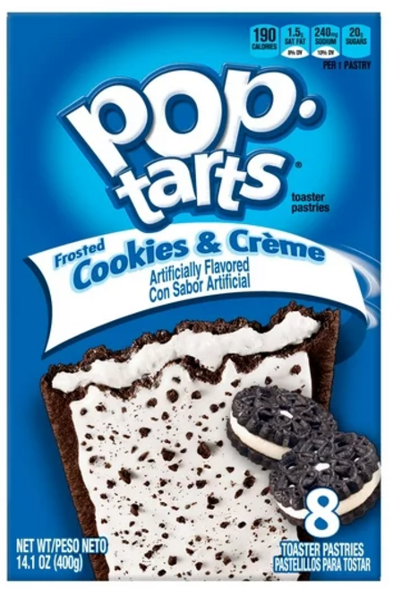 켈로그 팝 타르트 토스터 패이스트리, 384g, 1개, 쿠키앤크림