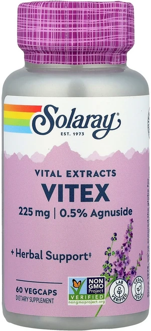 솔라레이 Solaray Vital Extracts 바이텍스 베지 캡슐 60정126147원산지:기타, 1개 - 쿠팡