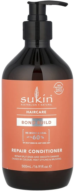 몸관리하세요 겨울입니다 Sukin Haircare Bond Build 리페어 컨디셔너 500ml(16.91fl oz) 특별관리진행, SukinHaircareBondBuild리페어컨디셔너5 - 쿠팡