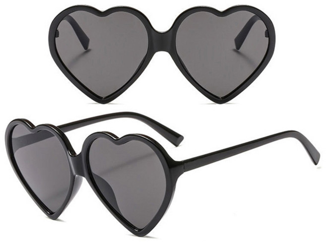 보람찬하루 커플 촬영 소품 패션 인싸 빅 하트 선글라스
