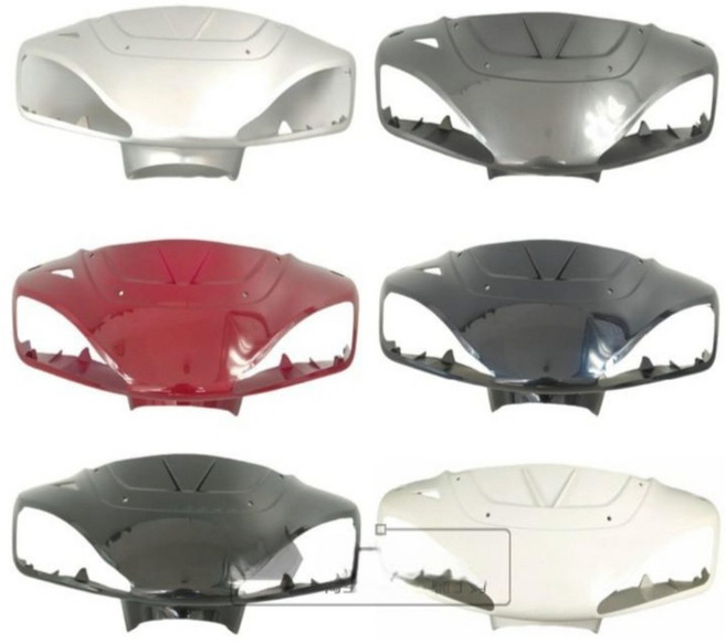 우양혼다 SCR100 핸들카울 커버 WH100T-M/3 오토바이 라이트, YR-269M 노블오렌지, 기본 모델명/품번