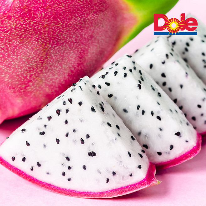 행덕마트 프리미엄 화이트 용과, 1개, 5kg(8~12입)