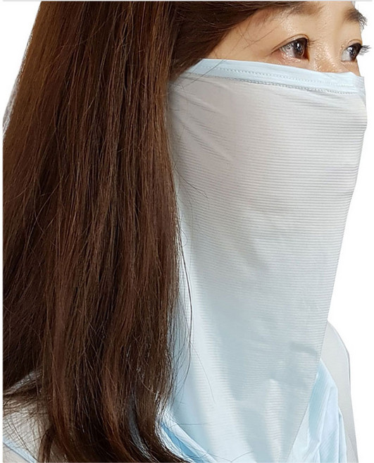 [화이트크라운골프] 얇은 냉감 볼레로 이너웨어 귀달이 마스크