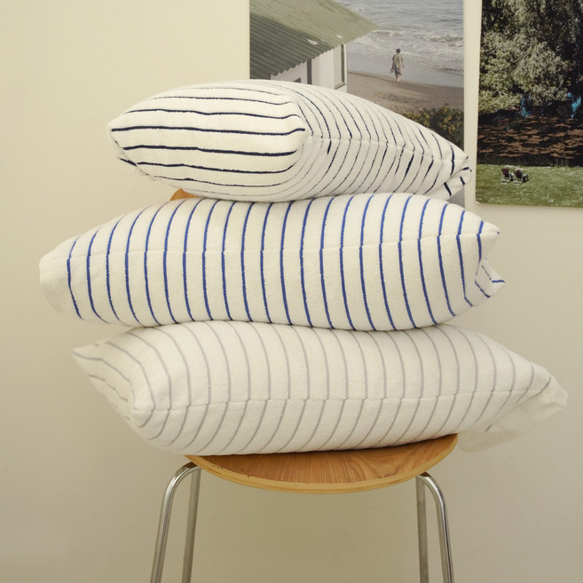 타월톡톡 100%국내생산 시크라인 항균 베개커버 330g