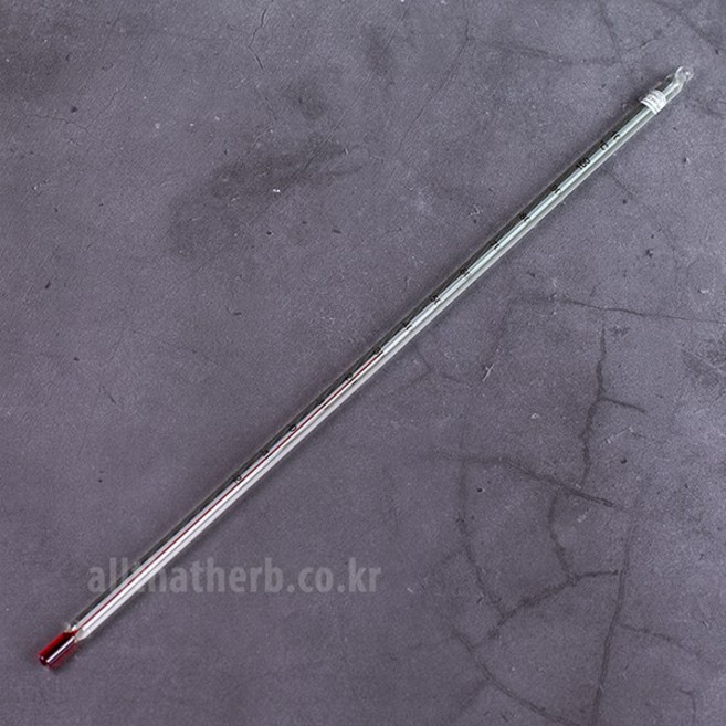 올댓허브 유리 온도계 화장품 비누용 온도계, 1개, 1개