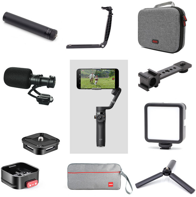 휴대폰 스마트폰 짐벌용 필수 악세사리 오즈모모바일 인스타360 플로우 페이유, 2-2) AC-H22 L형그립, 1개