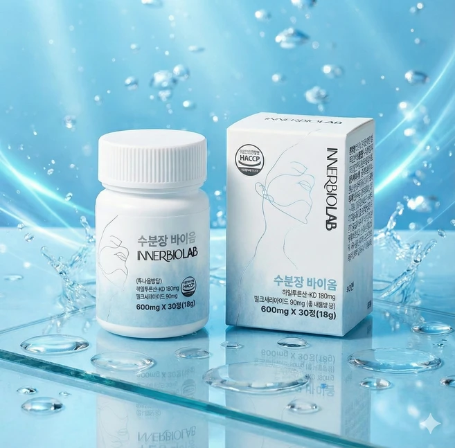 속건조 탈출! 수분장 바이옴 고함량 히알루론산 세라마이드 이너뷰티, 1개, 30정 - 쿠팡