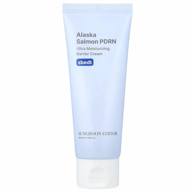 Sungboon Editor 알래스카 연어 PDRN 울트라 모이스처라이징 베리어 크림 1.69 fl oz (50 ml) SGE-02388 - 쿠팡