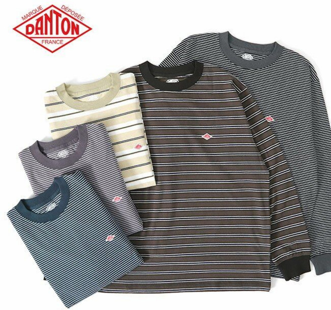 단톤 맨투맨 티셔츠 긴팔 면 줄무늬 스트라이프 커플 남녀공용