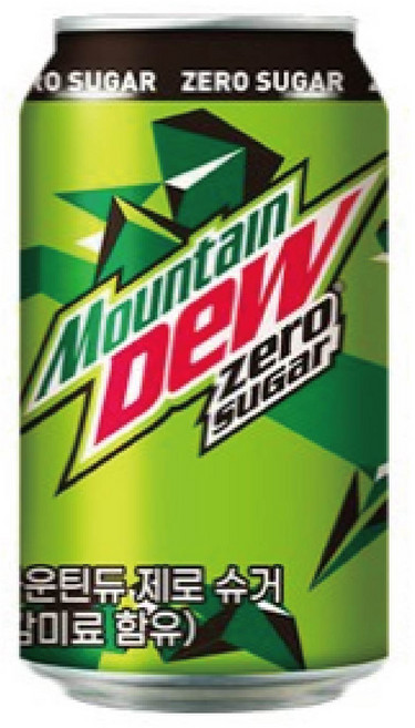 마운틴듀 제로슈거, 355ml, 24개