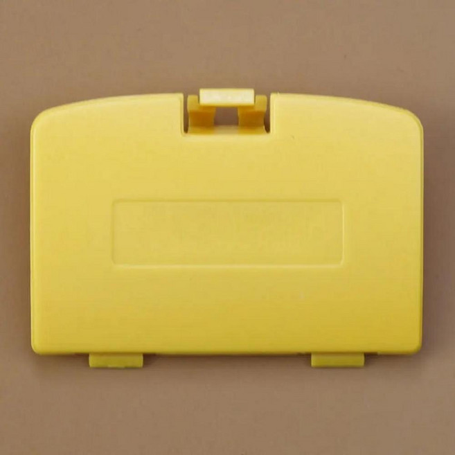 게임보이 컬러 콘솔용 플라스틱 커버 교체 쉘 하우징 후면 뚜껑 문짝 케이스, 1개, 04 Yellow