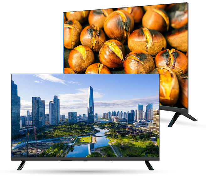 위드라이프 대기업정품패널 32인치-86인치TV 고화질 프리미엄티비, 고객직접설치, 스탠드형, 32인치FHD, LED