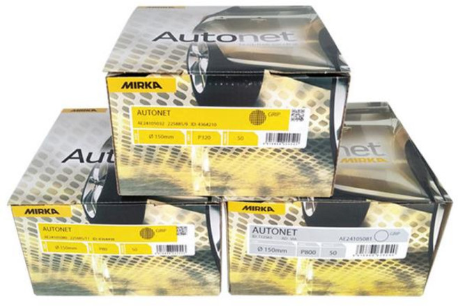 RKA 50PCS 인치 차단 사포 산화물 표면 자동차 없고 디스크 먼지가 샌딩 메쉬 알루미늄 150MM 연마 방지, [07] 180 mesh 50 pieces