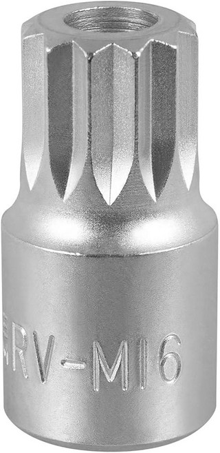 성능 도구 W54287 15피스 배수 플러그 소켓 세트 11mm 및 13mm 정사각형 드라이브 스바루 차동 장치 실버, VW Tamper Proof Socket