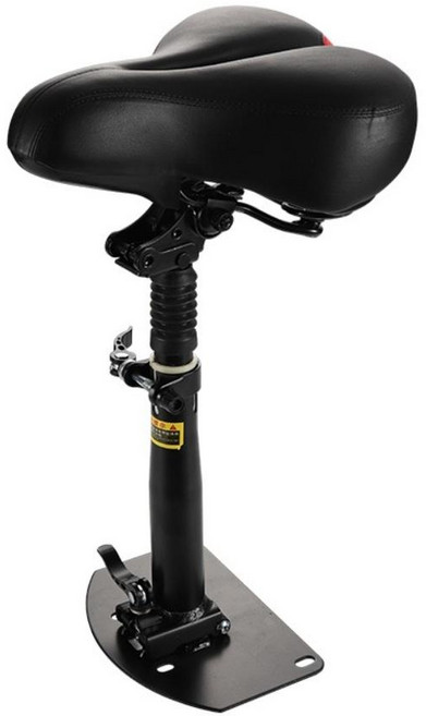 전동 킥보드 안장 좌석 시트 퀵보드 의자 충격 흡수 스탠딩, 블랙 레드 시트