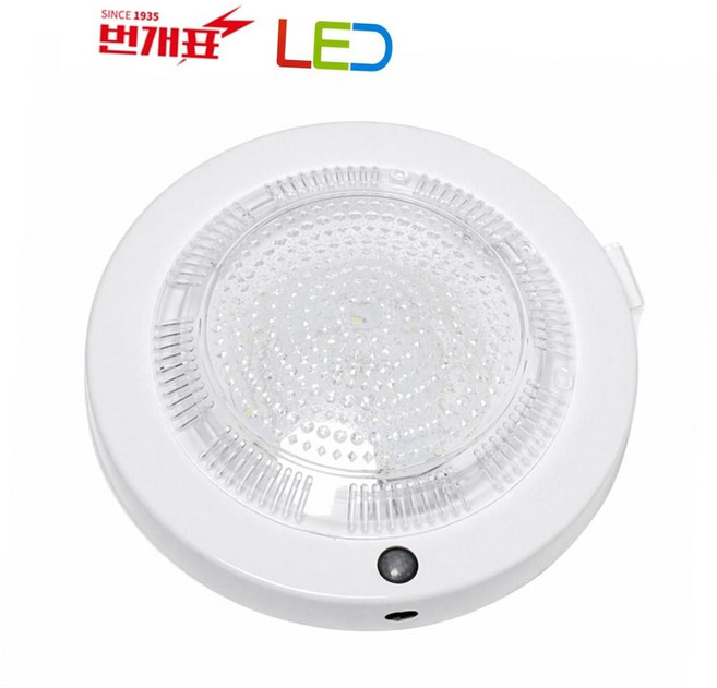 번개표 LED 무선전등부착 센서등 15W주광, 본상품