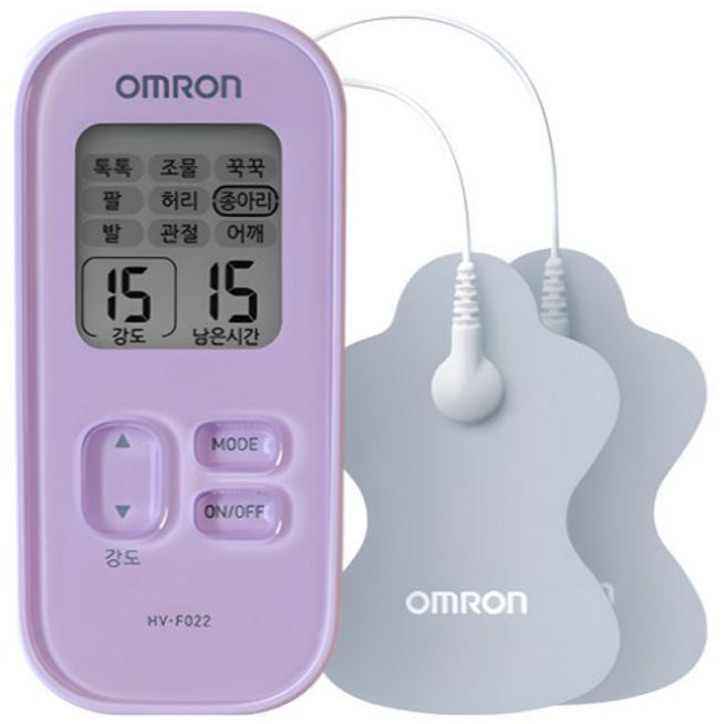 오므론 개인용 저주파 마사지기, HV-F022-V, 정품