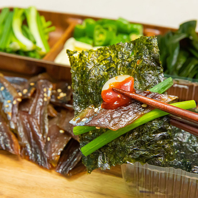 포항 구룡포 과메기 반손질 완전손질 야채세트 진공, 1개, 완전손질 10미 20쪽