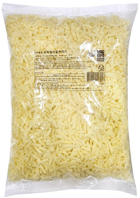 썬리취 PA 모짜렐라 골든 피자치즈 자연100% 2.5kg 냉장, 1개