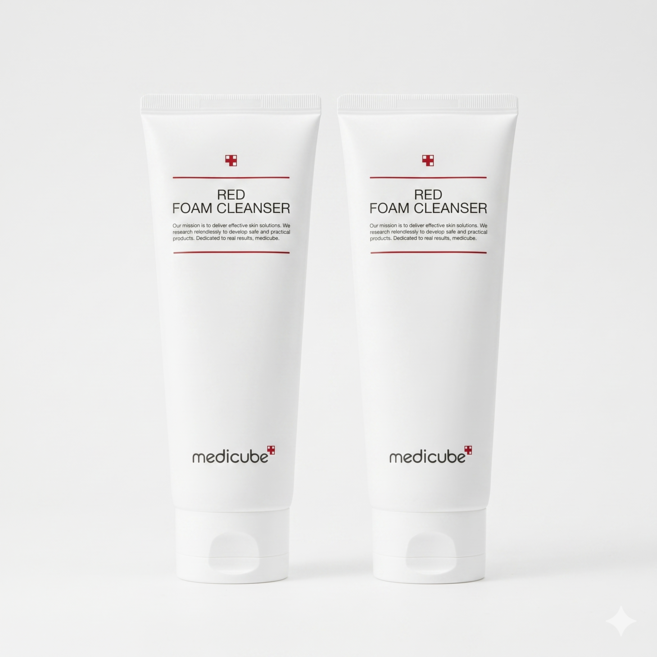 메디큐브 폼 클렌저 230ml [대용량] 순한 클렌징폼 +++, 2개