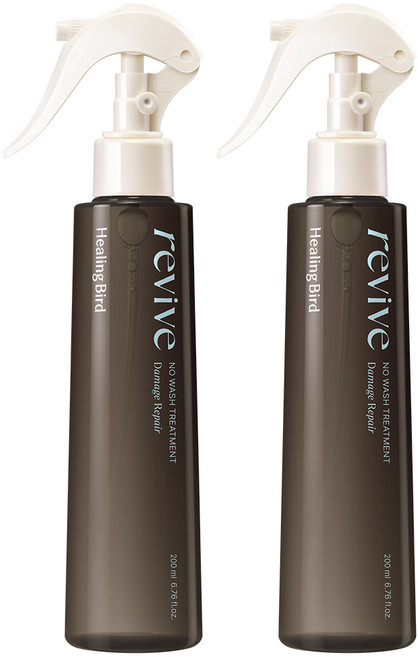 힐링버드 리바이브 노워시 트리트먼트 데미지 리페어, 200ml, 2개