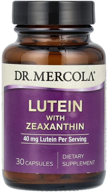 닥터 머콜라 Dr. Mercola 루테인 및 제아잔틴 40mg 캡슐 30정137408원산지:기타, 30정 - 쿠팡