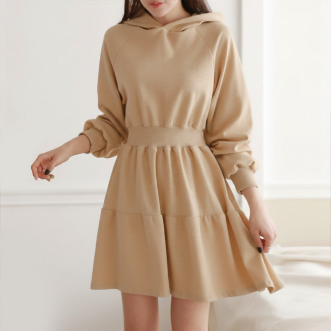 마이쏭 여성 봄신상 에디스하프후드원피스