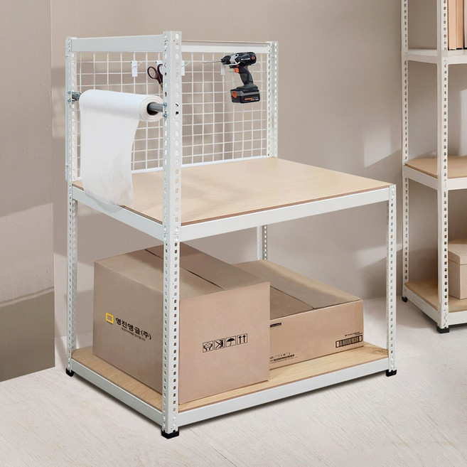 더너음 작업대 포장작업대 작업테이블 워크벤치 포장대 철제 다이, 1개