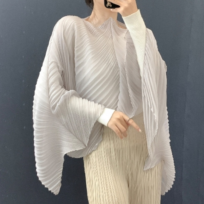 플라라 (88까지)플리츠벌룬드롭가디건