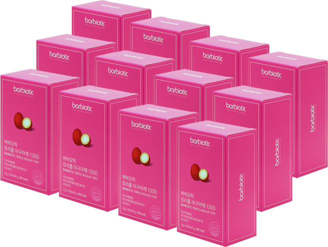 바비오틱 트리플 아구아헤 1300 가슴 볼륨 탄력, 12박스, 15회분