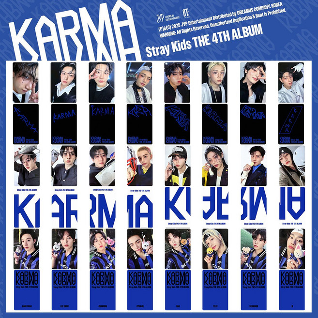Straykids KARMA SKZOO 스트레이키즈 필릭스 현진 개인 포카 포토카드 샤올