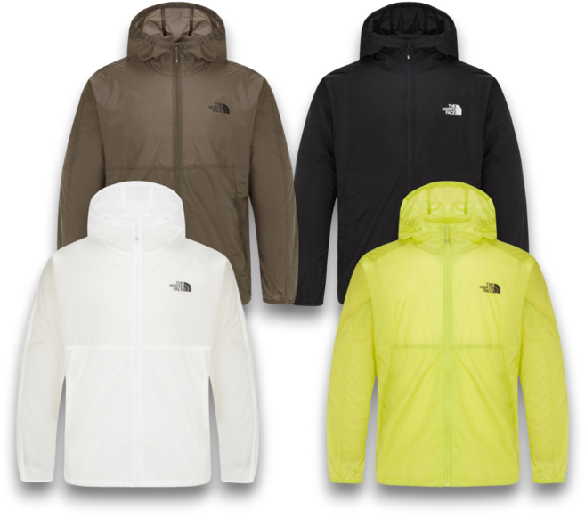 [매장정품] 노스페이스 남성 바람막이 냉감 러닝 경량 집업 트레이닝 자켓 등산 점퍼