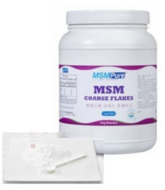 엠에스엠퓨어 MSM 식이유황 코어스플레이크 분말, 1kg, 1개