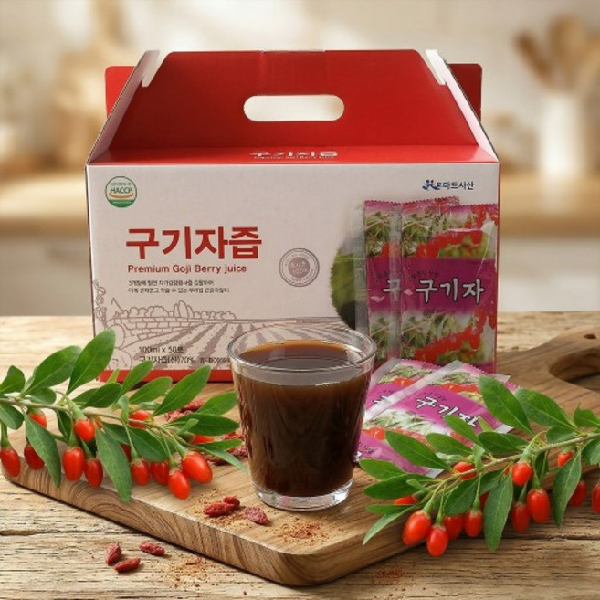 브로딘 국산 구기자즙 진액 액기스 원액 100ml 100포, 100개