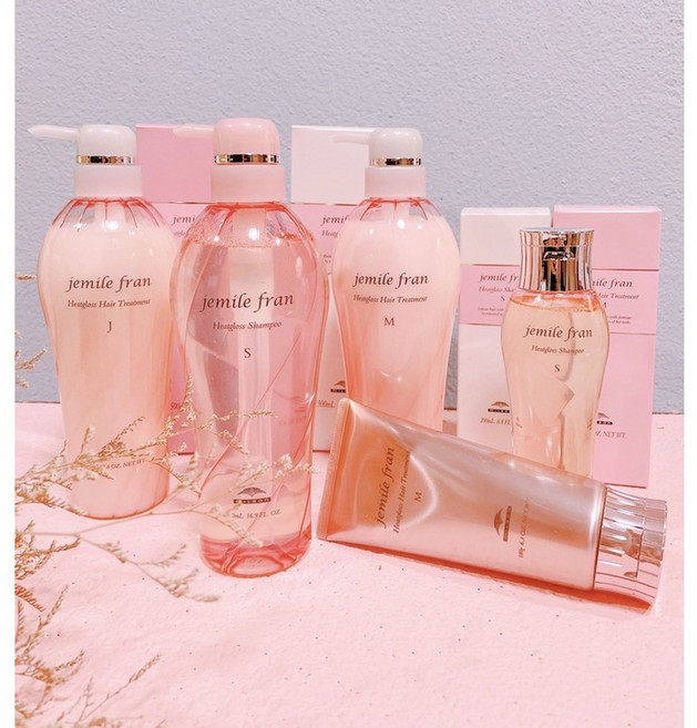 哥德式 MILBON Jemile Fran, 1個, 熱光感洗髮精 M,500ml