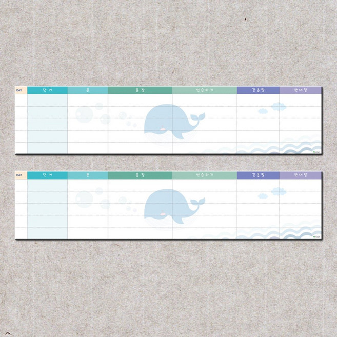 영어단어장 오늘의 영단어 어휘 필기 노트 초등 영어 숙어 동사 보카 학원 공책 시험준비 스터디 플래너, 02 플라워 (핑크)