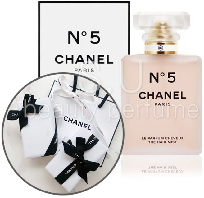 샤넬 넘버5 헤어미스트 /쇼핑백/백화점정품/한글라벨, 1개, 35ml