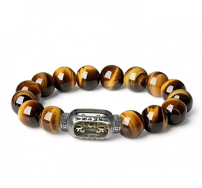 황호안석 원석 팔찌 재물운 금전운 권력의돌 액막이 부적 고급스러운 기운 남자 여자