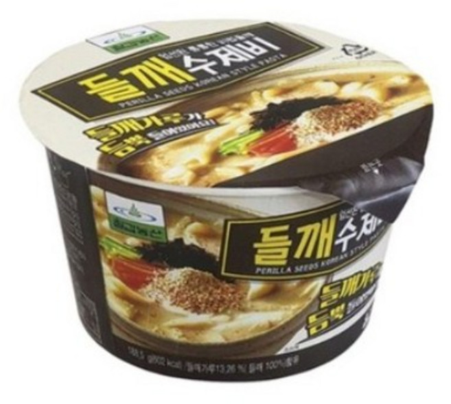칠갑농산 들깨수제비, 188.5g, 4개