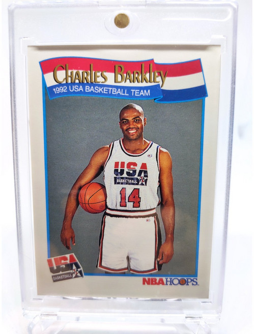 1991 Hoops USA 찰스 바클리 Charles Barkley NBA 농구 카드, 1개